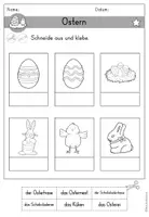 anteprima - Esercizi - Ostern - Arbeitsblatt Leseverstehen differenziert - DaZ/DaF/Sprachförderung (Esercizi di comprensione scritta sulla Pasqua) - Pagina 2