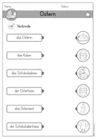 anteprima - Esercizi - Ostern - Arbeitsblatt differenziert - DaZ/DaF/Sprachförderung (Esercizi sulla Pasqua) - Pagina 2