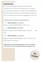 anteprima - Esercizi - Schulsachen - Schule Arbeitsblatt differenziert - DaZ/DaF/Sprachförderung (Esercizi sulla scuola) - Pagina 1