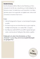 anteprima - Esercizi - Schulsachen - Schule Faltbuch-Faltheft - DaZ/DaF/Sprachförderung (Libretto pieghevole sulla scuola) - Pagina 1