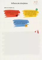 Vorschau - Anderer Materialtyp - Reflexion des Schuljahres / Reflexion des Unterrichts - Seite 1