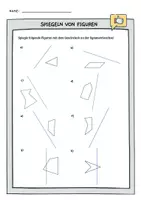 Vorschau - Arbeitsblätter - Materialpaket Symmetrie - Seite 2