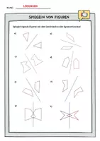 Vorschau - Arbeitsblätter - Materialpaket Symmetrie - Seite 3
