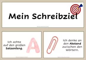 Vorschau - Stationenlernen - Bundle: Individuelle Schreibziele Klasse 1-4 - Seite 2