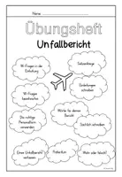 Vorschau - Arbeitsblätter - Unfallbericht Übungsheft Klasse 4/5 Deutsch (mit Lösung) - Seite 2