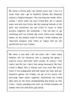Vorschau - Text - Englisch Running Dictation Klasse 5-6 - Seite 1