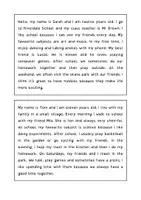 Vorschau - Text - Englisch Running Dictation Klasse 5-6 - Seite 2