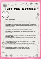Vorschau - Arbeitsblätter - Herbst: Klettmappe bzw. schneiden & kleben, 1. Klasse - Seite 1