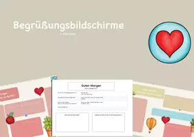 Vorschau - Präsentationen/Tafelbilder - Begrüßungsbildschirme - Deckblatt