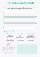 Vorschau - Arbeitsblätter - Denkimpuls #2: Wertimpuls: Was mir wichtig ist - Seite 3