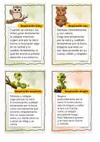 Vista previa - Hojas de trabajo - Técnicas de Respiración Visuales con Animales | Actividades de calma y regulación emocional (6-12 años) - página 3