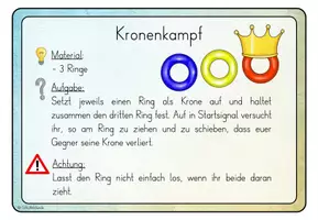 Vorschau - Stationenlernen - Stationskarten Ringen und Kämpfen - Seite 3