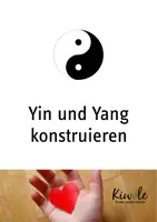 Vorschau - Arbeitsblätter - Yin und Yang konstruieren und ausmalen - Deckblatt