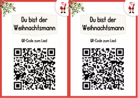 Vorschau - Arbeitsblätter - Weihnachten-Cupsong "Du bist der Weihnachtsmann" - Mitspielsatz (Bodypercussion und Rhythmus) - Seite 2