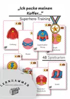 Vorschau - Spiele - Ich packe meinen Koffer - Superhelden-Ausbildung - Deckblatt