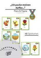 Vorschau - Spiele - Ich packe meinen Koffer - Flora & Fauna - Deckblatt