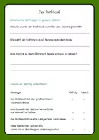Vorschau - Arbeitsblätter - Der Rothirsch- ein Sachtext zum Hören und Verstehen - Seite 2