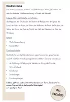 anteprima - Flashcard - Schulsachen - Schule Bildkarten Tafelmaterial - DaZ/DaF/Sprachförderung (Flashcards sulla scuola) - Pagina 1
