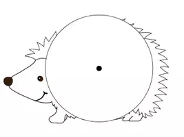 Vorschau - Arbeitsblätter - Der Igel | Das Igeljahr | Bastelvorlage Drehscheibe - Seite 2