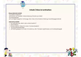 Vorschau - Fördermaterial/Inklusion - Gleich_oder_Unterschiedlich_Visuelle_Unterscheidungskarten_Autismus_Sonderpaedagogik - Seite 3