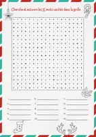 Vorschau - Arbeitsblätter - Suchsel Noël - Deckblatt