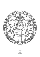 Vorschau - Arbeitsblätter - 15 Nikolaus Mandalas - Seite 2