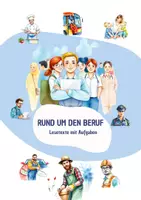 Vorschau - Arbeitsblätter - Berufe – Lesetexte mit Aufgaben (DaF/DaZ, Leseverstehen) - Deckblatt