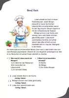 Vorschau - Arbeitsblätter - Berufe – Lesetexte mit Aufgaben (DaF/DaZ, Leseverstehen) - Seite 1