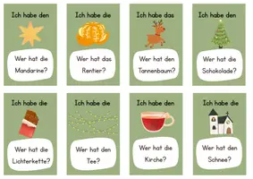Vorschau - Spiele - Lesespiel: Weihnachten- Ich habe..Wer hat..? - Seite 2