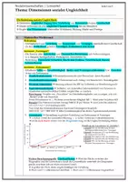 Vorschau - Merkblätter - Materialpaket: Lernzettel zu Sozialer Ungleichheit (Q1/Q2) - Deckblatt
