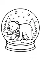 Vorschau - Arbeitsblätter - Weihnachtskugel Ausmalbilder - Seite 1