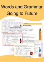 Vorschau - Arbeitsblätter - SPARPAKET - Materialpaket - Englische Grammatik - Words and Grammar - Seite 1