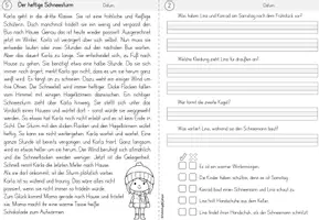 Vorschau - Arbeitsblätter - Leseverstehen | Winter - Seite 3