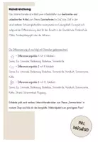 anteprima - Esercizi - Sommerferien - Sommer Arbeitsblatt Artikel differenziert - DaZ DaF (Esercizi sugli articoli determinativi e indeterminativi sulle vacanze estive) - Pagina 1