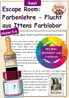 Vorschau - Spiele - Escape Room Farbenlehre - Flucht aus Ittens Farblabor - Deckblatt