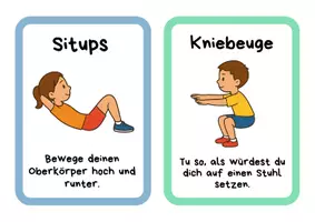 Vorschau - Stationenlernen - Fitness - Stationen und Fitnesspass - Seite 1
