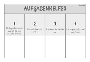 Vorschau - Fördermaterial/Inklusion - ADHS ADS Aufgabenhilfe - Aufgabenhelfer - Unterstützung für Kinder mit Konzentrationsschwierigkeiten - Seite 2