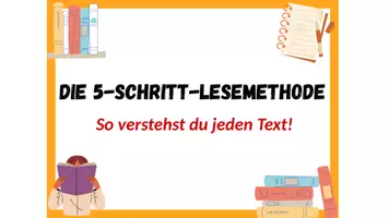 Vorschau - Poster - 5-Schritt-Lesemethode - Leseverstehen fördern - Seite 2