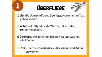 Vorschau - Poster - 5-Schritt-Lesemethode - Leseverstehen fördern - Seite 3