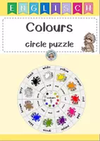 Vorschau - Fördermaterial/Inklusion - Circle puzzle colours - Legekreis - Deckblatt