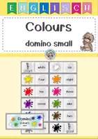 Vorschau - Fördermaterial/Inklusion - Domino colours small - Deckblatt