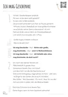Vorschau - Merkblätter - Ich mag Geschenke 🎁 – Liedtext (Freebie) 🎶 - Seite 2