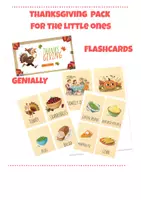 Vista previa - Juegos / Gamificación - Thanksgiving ESSL Pack: Flashcards & interactive Genially - Portada