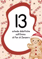 anteprima - Esercizi - L'omino di pan di zenzero - storia, lapbook e schede didattiche - Pagina di copertina