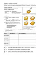 Vorschau - Arbeitsblätter - Osmose & Diffusion – Experiment mit Kartoffeln - Seite 1