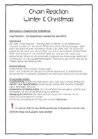 Vorschau - Spiele - Chain Reaction Winter Christmas Englisch Sek I - Seite 1