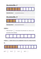 Vorschau - Arbeitsblätter - Brüche und Prozente - Wachsendes Materialpaket - Seite 2