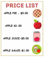 anteprima - Esercizi - Apple Orchard Pretend Play Kids Dramatic Play Set - Pagina 2