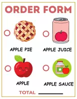 anteprima - Esercizi - Apple Orchard Pretend Play Kids Dramatic Play Set - Pagina 3