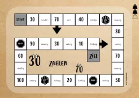 Vorschau - Spiele - Zahlen Spielfelder 10-100 DaZ *dreifach differenziert* - Seite 2